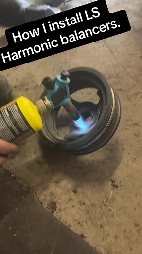 Installing LS Harmonic Balancers with Heat Method