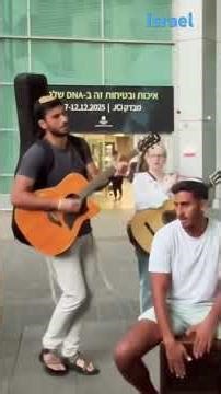 Encouraging sick people with God's songs by Jewish people in Israel