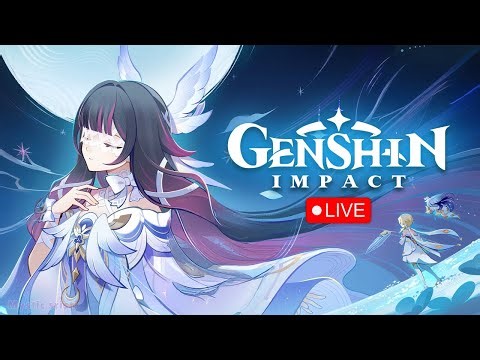 COLUMBINA IS HERE ! I BANNER PULLS LIVE #genshinimpact #genshin #girlgamer #vtuber