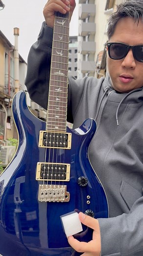 PRS Custom 24-08 SE Standard Translucent Blue. Guitar No.839 #crispremiumguitars #cpgjapan | Cris Premium Guitars