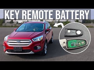 Key Remote/Fob Battery Replacement - Ford Escape (2017-2019)