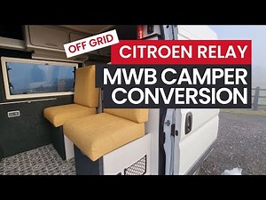 VAN TOUR: Citroen Relay MWB Off Grid Camper Conversion