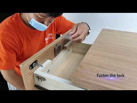 The Installation Guide Video Drawer Lock