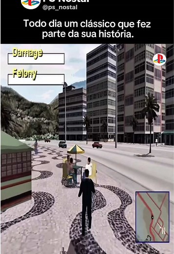 Driver 2: dirigir pelas ruas do Rio de Janeiro no PS1