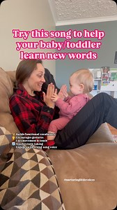 Want to help your baby or toddler learn new words? Try this song! 🎶 Music is a powerful tool for speech and language development, and this song has all the right ingredients to support communication: ✨ Boosts functional vocabulary – Helps your little one learn words they’ll actually use in daily life! 🖐 Encourages gestures – A great way for babies to communicate before words. 💃 Involves movement & touch – Helps babies engage and learn through sensory input. (For toddlers, you could skip the t