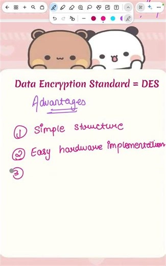 ADVANTAGES OF DATA ENCRYPTION STANDARD (DES)🫡