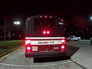 POV Bus Night Drive: 2001 Gillig Phantom