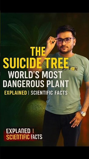 The Suicide Tree: World’s Most Dangerous Plant Explained | Scientific Facts #shortsviral