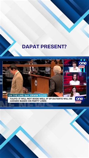 Senator Erwin Tulfo said there is no reason to allow online voting among senator-judges during the impeachment trial of Vice President Sara Duterte. #onenews #onenewsph #newsph #SocialNewsPH #thebigstory