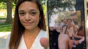 'To get the pictures back would mean everything': Couple's wedding photos stolen day after ceremony