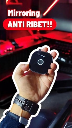 Colok, Connect, Beres! PX WFD-4K Ultra Wireless HDMI 4K | ASMR Test #wirelessdisplay #asmr #fypシ