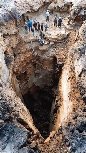 Ground Collapse Reveals Chamber Sealed for Centuries