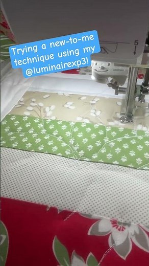 Beginning Embroidery Quilting on the Luminaire XP3. Conquering the scanning feature!