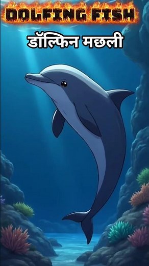 Dolphin Fish: The Most Beautiful Fish #cartoon