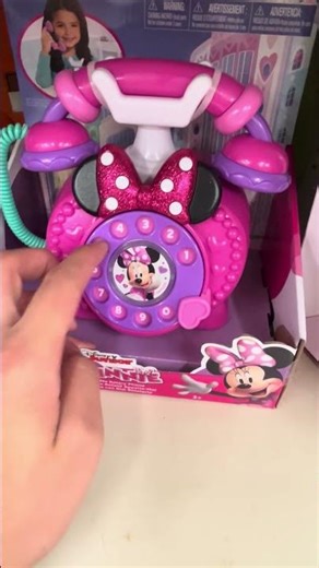 Minnie Mouse Telephone Number Twisting Toy Show 10/4/25