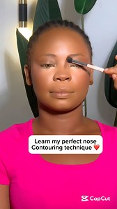 200K views · 5.8K reactions | The perfect contour tutorial❤️❤️❤️ #makeupartist #contentcreator #viralreelschallenge #nosecontour #muainph #fypシ゚viralシfypシ゚ #tutorial | Amara Chukwu | Facebook
