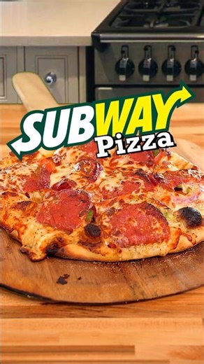 Subway Pizza 🍕 #shorts