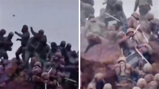 India and China battle in border clash with sticks and rocks