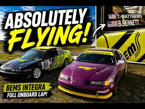 BEMS INTEGRA IS AN ABSOLUTE WEAPON! FULL ONBOARD LAP