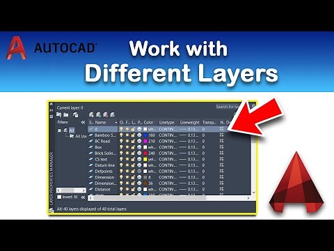 How to Work with Different Layers in AutoCAD