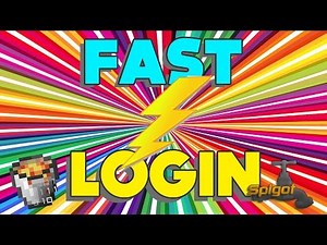Minecraft Plugin Tutorial: FastLogin