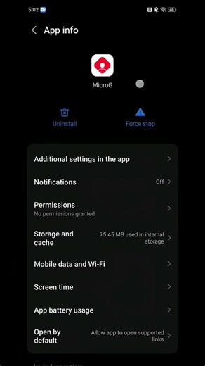 Enable Battery Optimization In MicroG