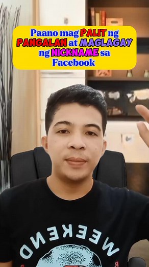 Paano mag Palit ng pangalan at maglagay ng nickname sa Facebook #How #Paano #name #nickname #change #tipsandtricks #tips #tip #howto #tutorialvideo #videotutorial #facebookreels #fbreels #fbreels2023 #fbreelsvideo #fbreelsph #reels #reels2023 #reelsvideo #reelsph #reelsfb #reels2023 #reelsviral #tutorial #tutoring #tutorialreels #reelseligible #reelstutorial | Mr.guide tv