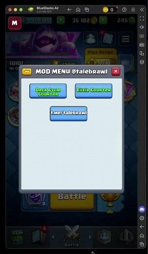 The first cheat in Clash Royale 😱 #clashroyale #taleroyale #shorts