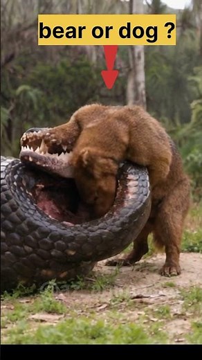 dog or bear ? #shorts #short #viral #shortvideo #viralvideo #dog #funny #video