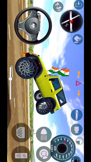 modified Mahindra Thar 🔥 Indian car simulator 3D 💥 (gadi wala game)-car game Android gameplay 2026