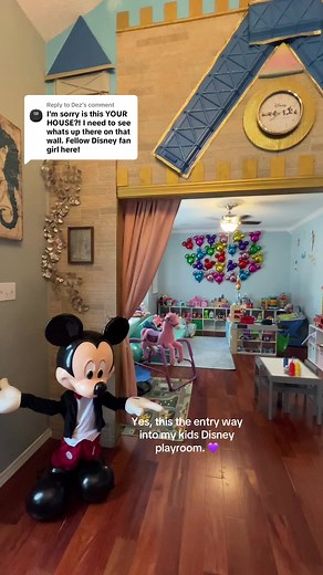 Magical Disney Playroom Tour - Explore Our Castle and Mickey Themed Space!