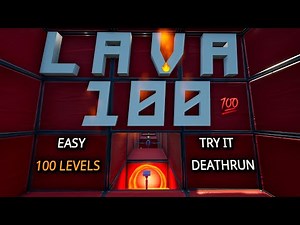 100 LEVEL - 🔥LAVA 100 💯 DEFAULT DEATHRUN🔥💯 BY APFEL [CODE]