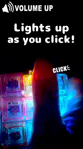 Wait Until You See This Fidget Keyboard Light Up 👀✨
