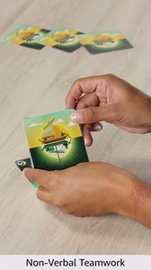 Tranquility Board Game - Set Sail for Paradise in This Silent Cooperative Adventure! Strategy Game, Family Game for Kids and Adults, Ages 8+, 1-5 Players, 15-20 Min Playtime, Made by Lucky Duck Games