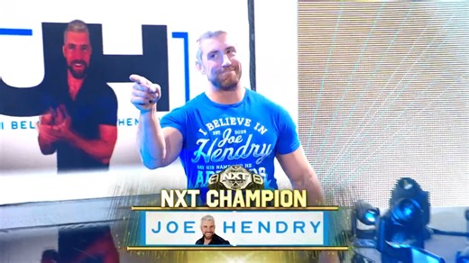 The NEW NXT Champion Joe Hendry kicks off the show! 😤 | WWE NXT