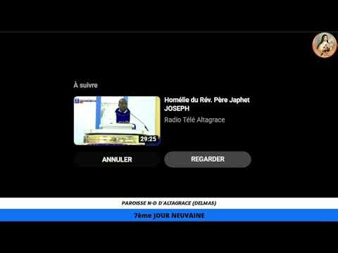 Dimanche 18 Janvier 2026 || 7eme JOUR DE LA NEUVAINE À NÔTRE DAME D'ALTAGRACE