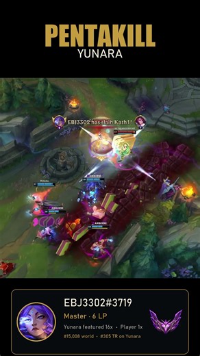 Yunara's Epic Pentakill: Unleashing Divine Fury! - League of Legends