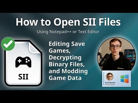 How to Open SII Files (Notepad++ or Text Editor)