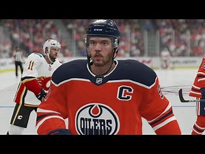 NHL 21 Gameplay - Edmonton Oilers vs Calgary Flames Full Game Highlights - PS4 EA Play