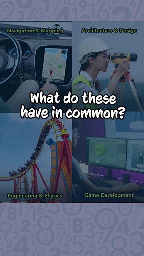 1.4K views · 15 reactions | Trigonometry isn’t just for the classroom – it’s everywhere! From architecture and engineering to navigation and beyond, trig helps us make sense of the world around us.  Where else have you spotted trigonometry in everyday life? Share your ideas in the comments , then head over to our Number Sense Blog to learn more!  bit.ly/3WBpExS #Mathnasium #Trigonometry #MathInRealLife #STEMEducation #MathHelp #MathSupport | Mathnasium | Facebook