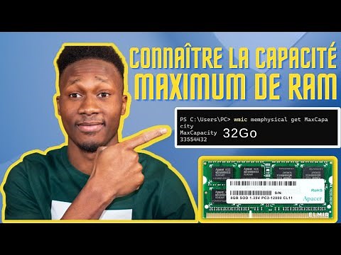 Find out the maximum RAM capacity supported by your PC