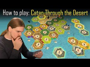 Learn To Play Catan Through The Desert in less than 3 minutes (Seafarers Expansion)