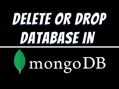 How to delete or drop database in mongodb