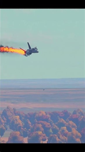 SAM hits F/A-18C then pilot eject successfully