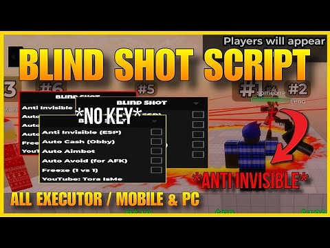 BLIND SHOT SCRIPT 2025! 🎯 (NO KEY) Auto-Aimbot, Anti-Invisible & ESP [PASTEBIN]