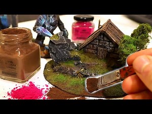 How to use PIGMENTS for Amazing Miniatures and Dioramas | Bard's Craft Guide