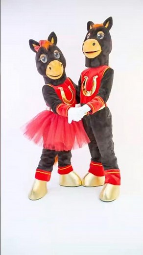 Fiery Horse Mascot Costume 🔥🐴 | Fantasy Character for Events ✅ #carnivalmascot #custommascot