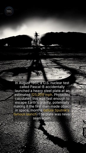 107K views · 1.3K reactions | A steel test plate may have been the first man-made object to enter space, not Sputnik. | The History Archives | Facebook