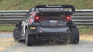 WRC Rally1 Cars on Stage