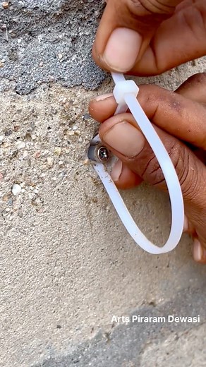 1.3M views · 1.8K reactions | Zip tie Hack for pipe secure! #ideas #tips #life #lifehacks #tricks #useful | piraram_dewesi_arts | Facebook